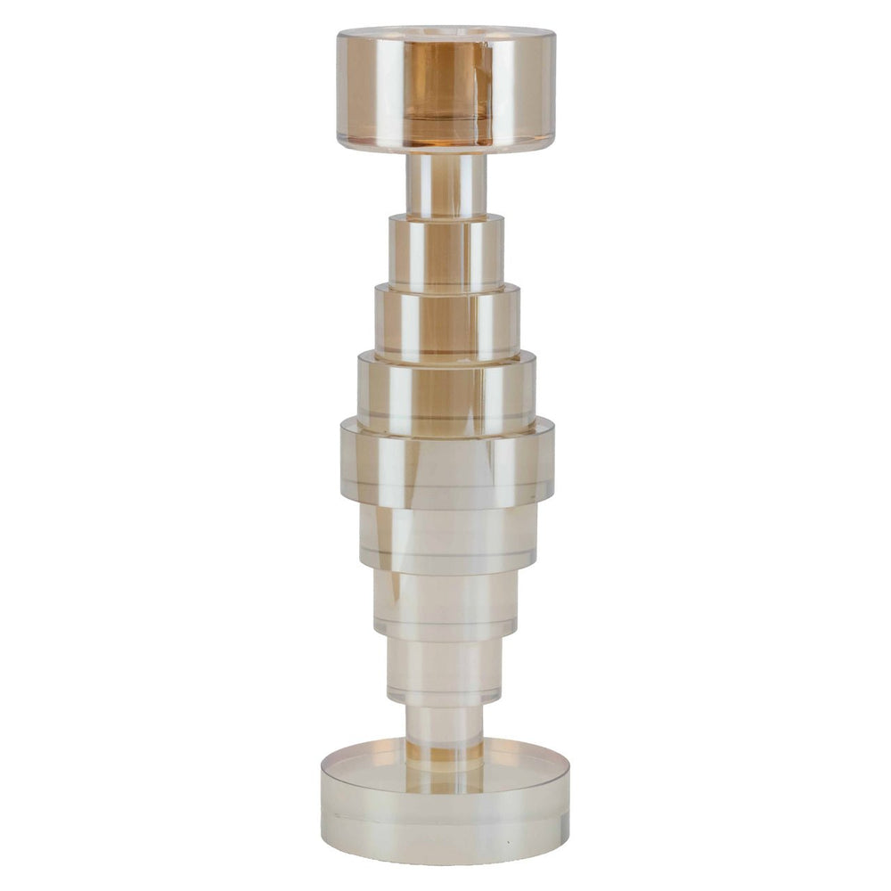 Candle holder Bryn Champagne small - Canwell Interiors Limited - Richmond