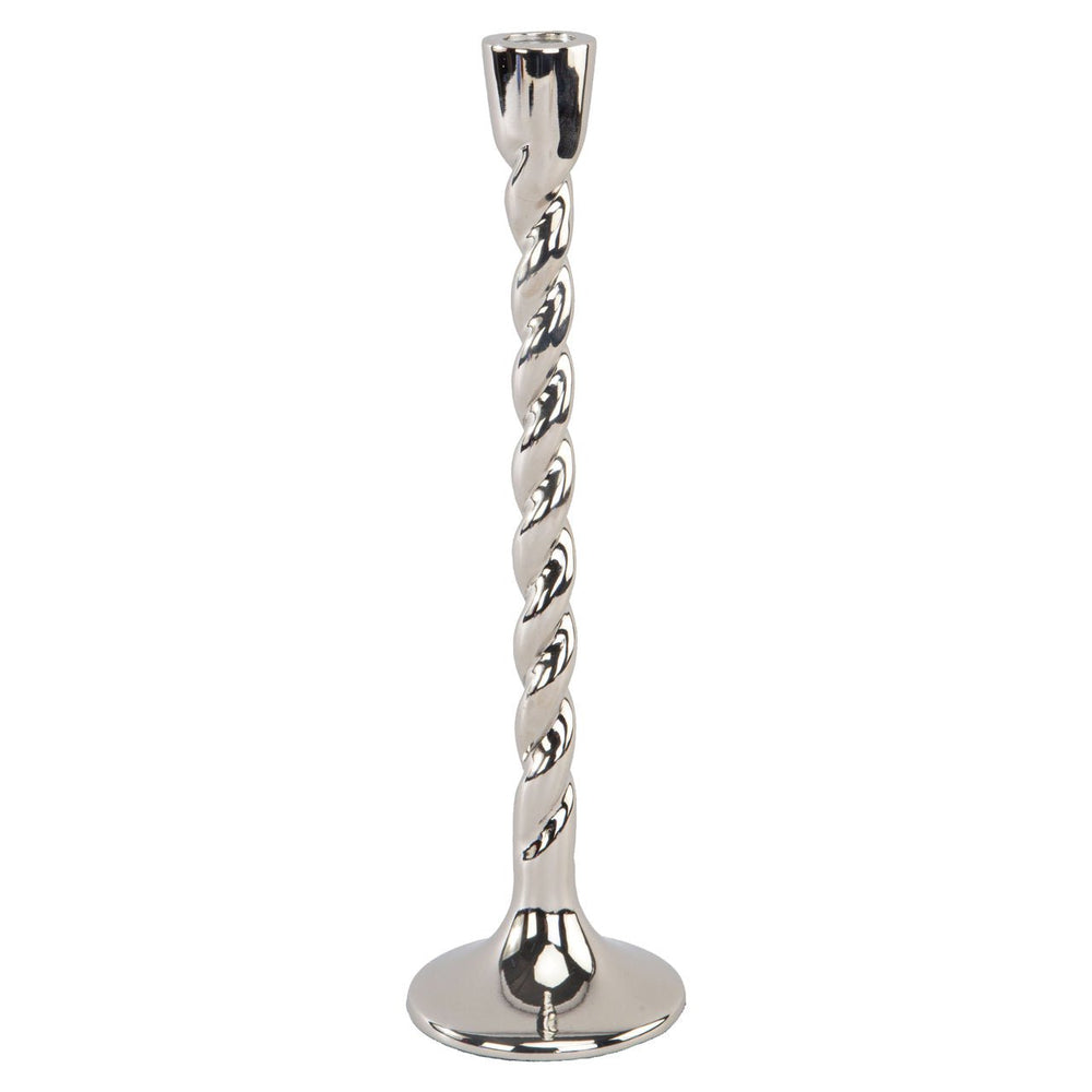 Candle holder Crillon silver large - Canwell Interiors Limited - Richmond