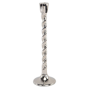 Candle holder Crillon silver large - Canwell Interiors Limited - Richmond