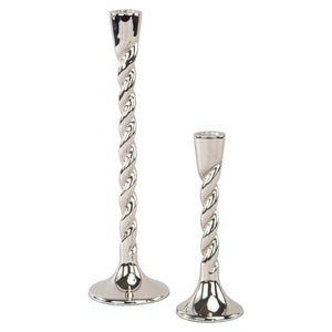 Candle holder Crillon silver small - Canwell Interiors Limited - Richmond