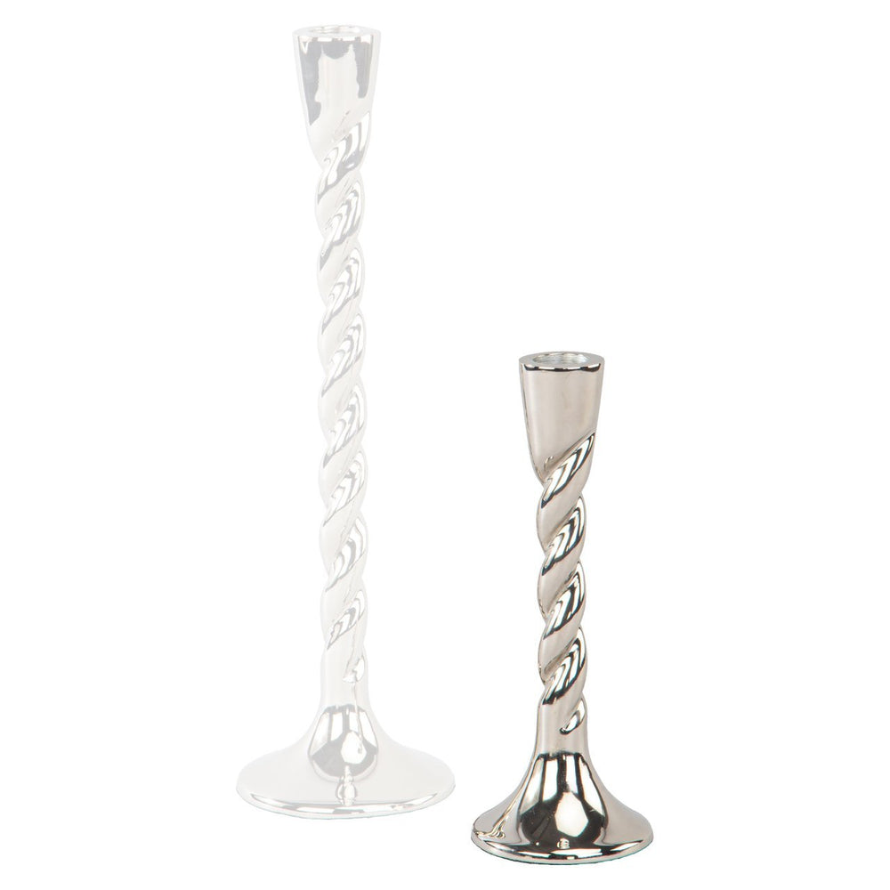 Candle holder Crillon silver small - Canwell Interiors Limited - Richmond