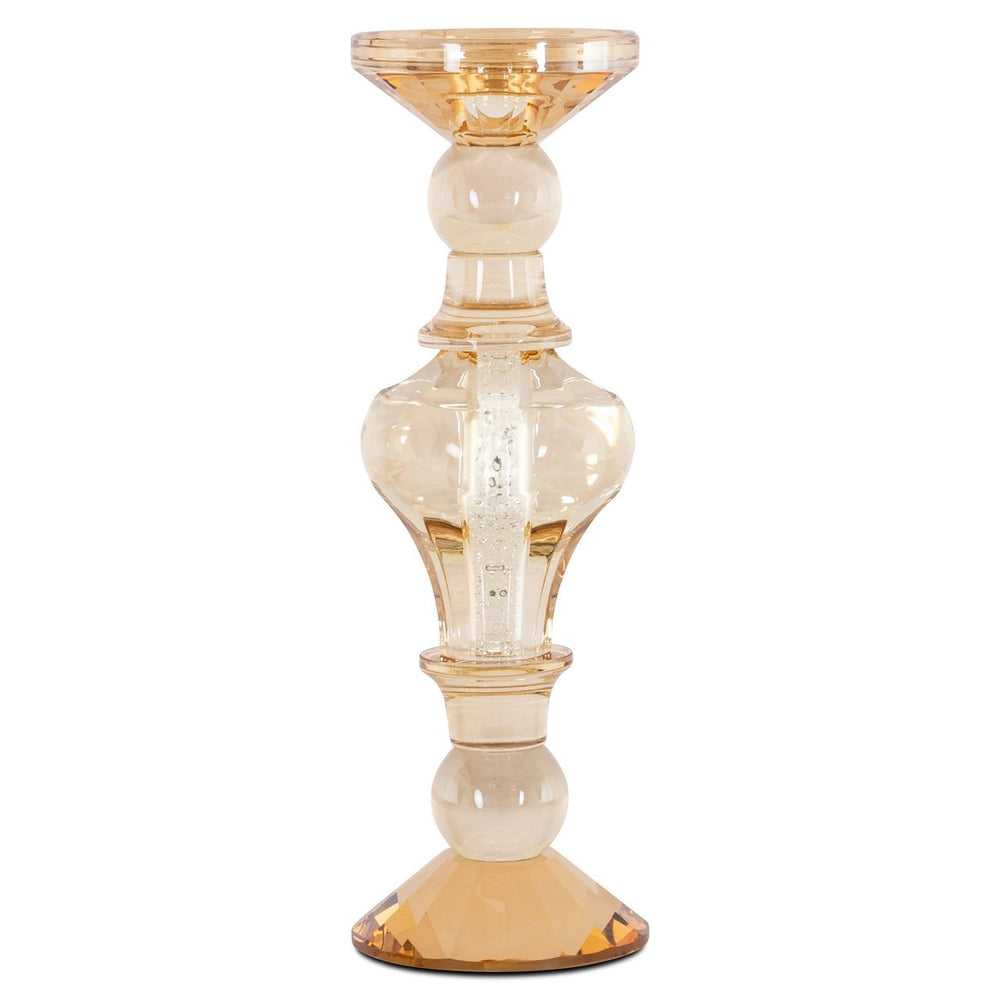 Candle holder Dilan amber large - Canwell Interiors Limited - Richmond