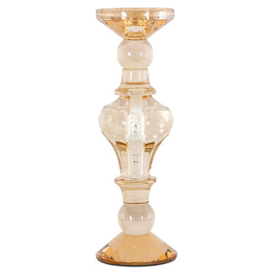 Candle holder Dilan amber large - Canwell Interiors Limited - Richmond