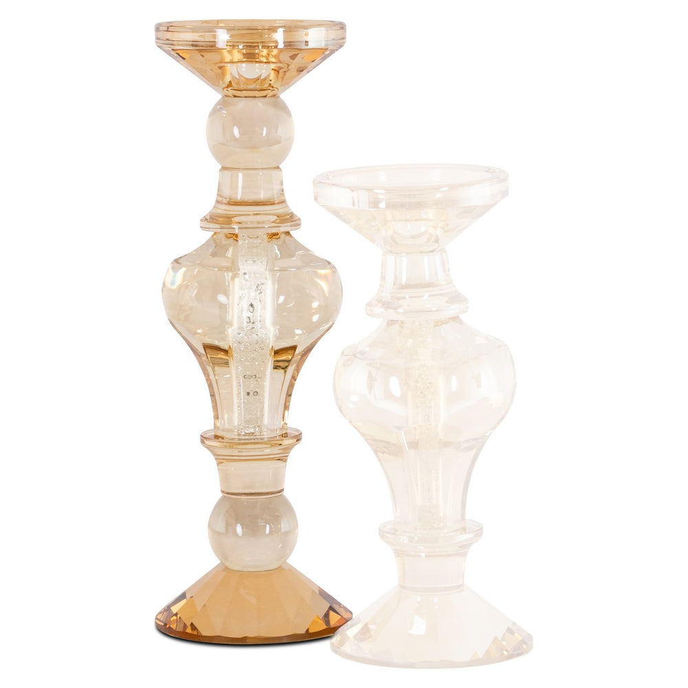 Candle holder Dilan amber large - Canwell Interiors Limited - Richmond