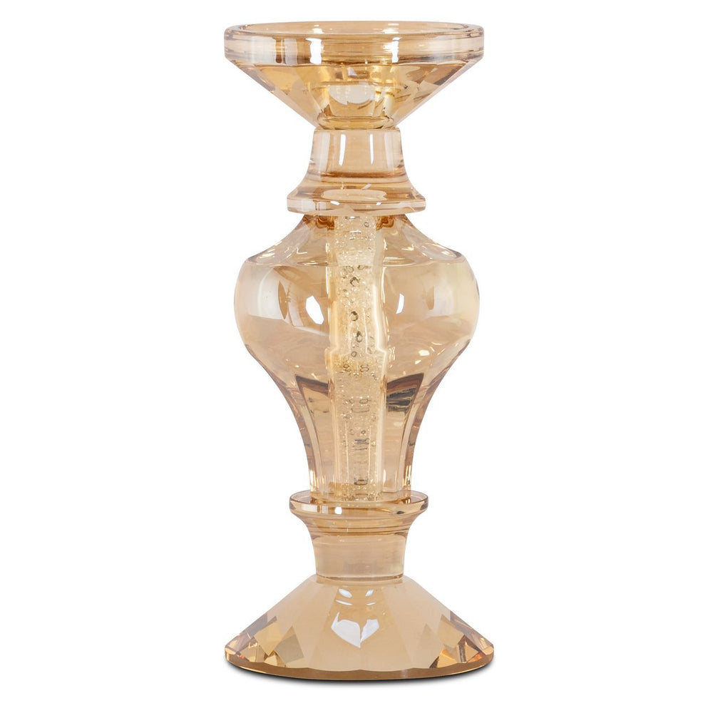 Candle holder Dilan amber small - Canwell Interiors Limited - Richmond