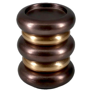 Candle holder Eve bronze small - Canwell Interiors Limited - Richmond