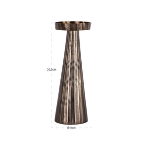 Candle holder Evola bronze S - Canwell Interiors Limited - Richmond