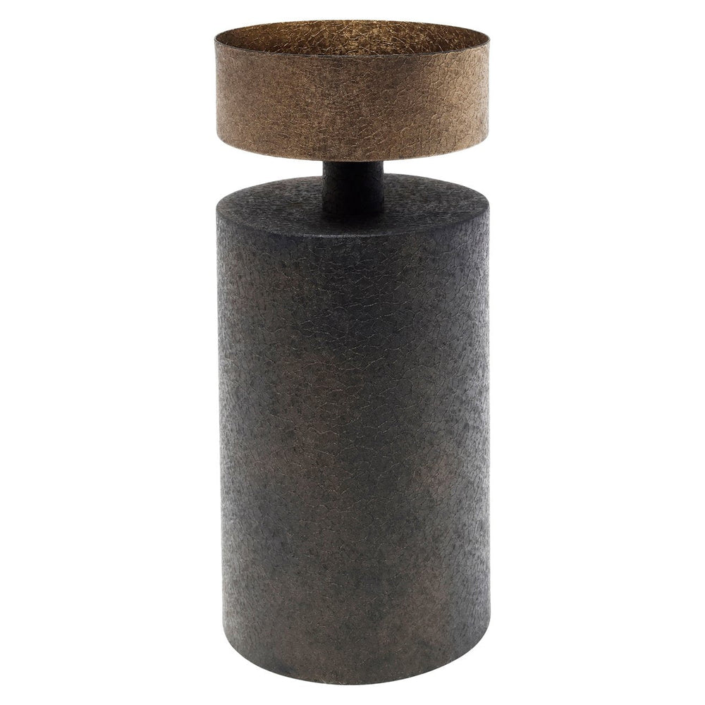 Candle holder Harlow brass antique small - Canwell Interiors Limited - Richmond