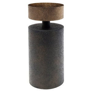 Candle holder Harlow brass antique small - Canwell Interiors Limited - Richmond