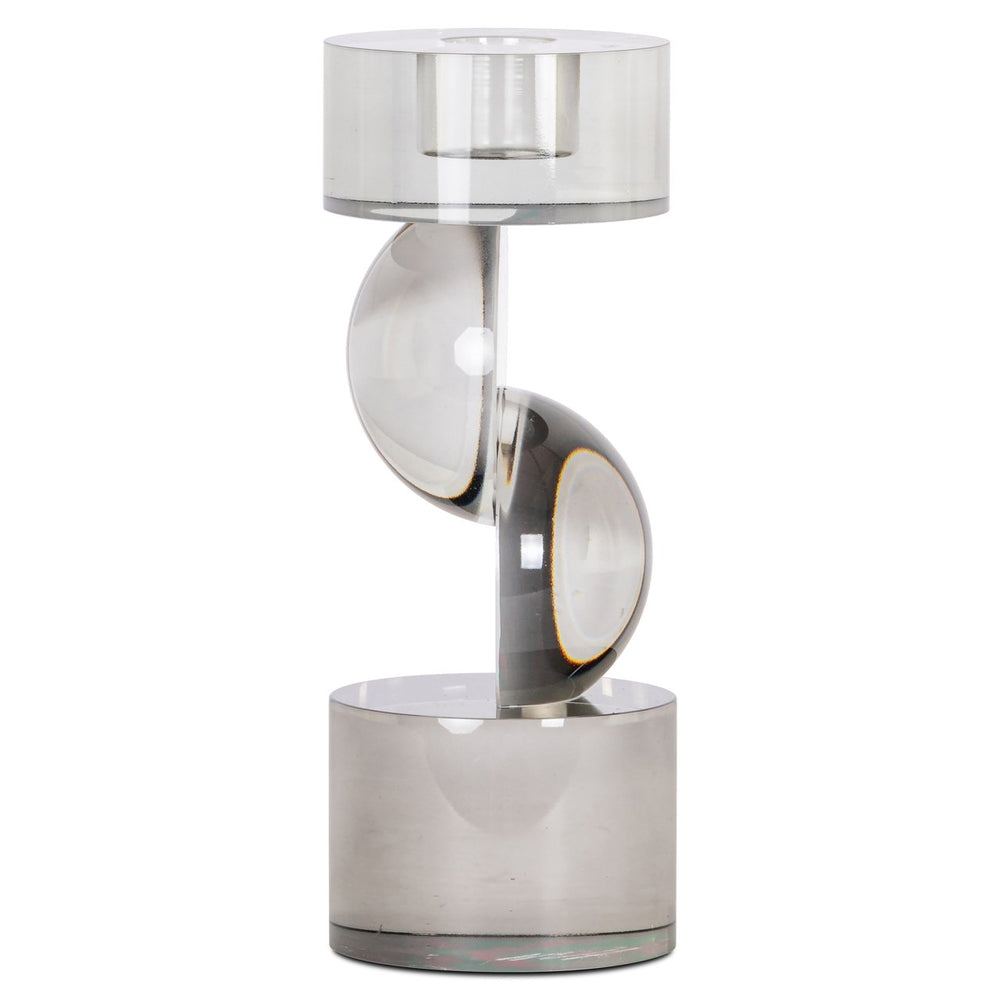 Candle holder Jennyl grey large - Canwell Interiors Limited - Richmond