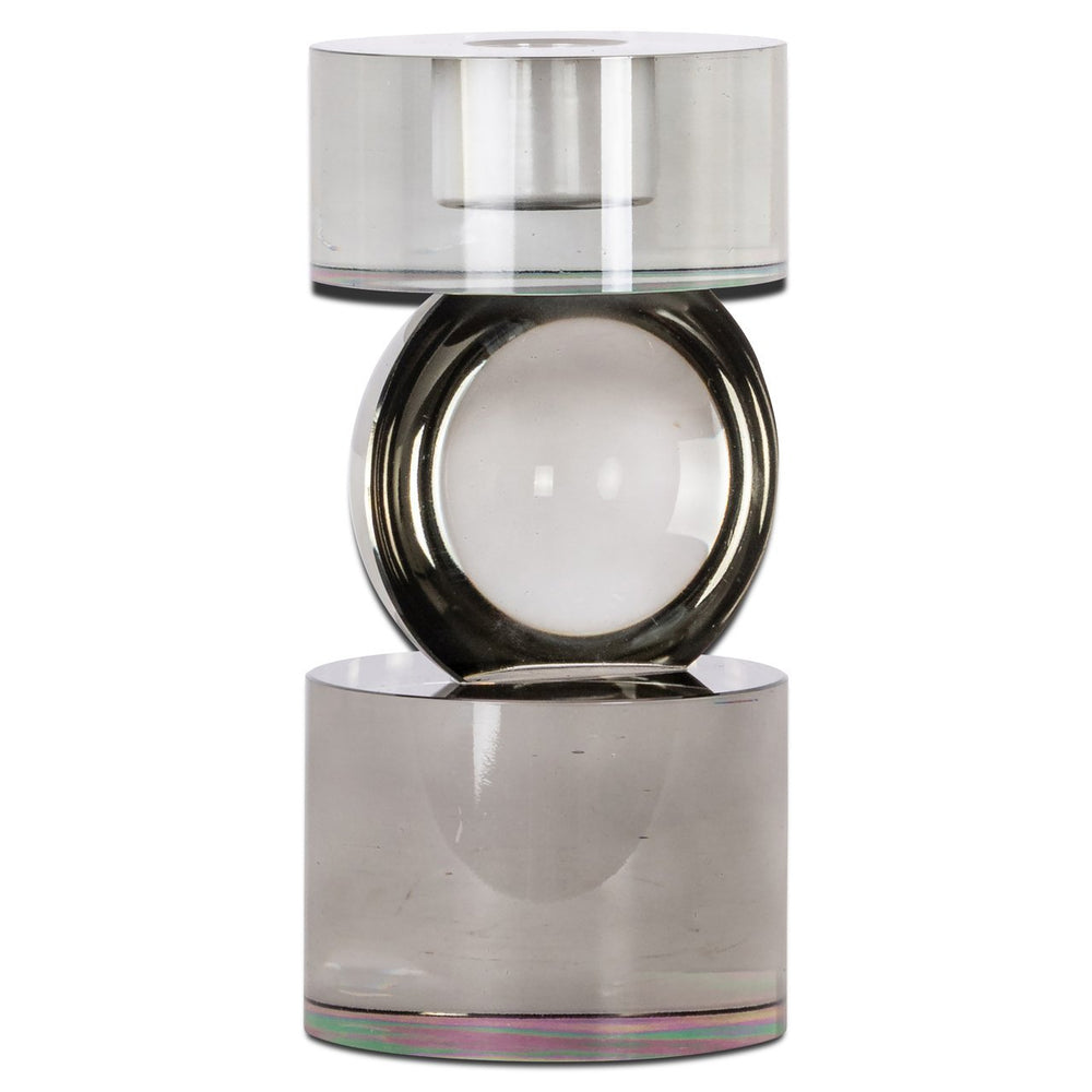 Candle holder Jennyl grey small - Canwell Interiors Limited - Richmond