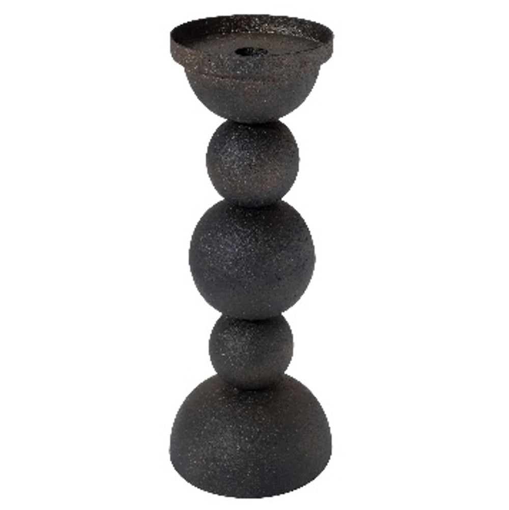 Candle holder Jersey brass antique small - Canwell Interiors Limited - Richmond