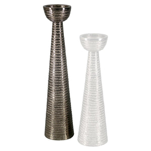 Candle holder Jola brass antique large - Canwell Interiors Limited - Richmond