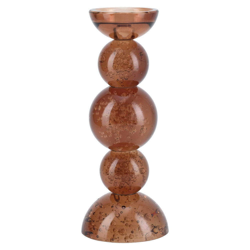 Candle holder Jolita brown S - Canwell Interiors Limited - Richmond