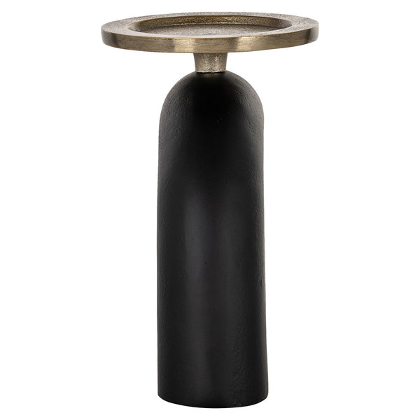Candle holder Livi black/gold small - Canwell Interiors Limited - Richmond