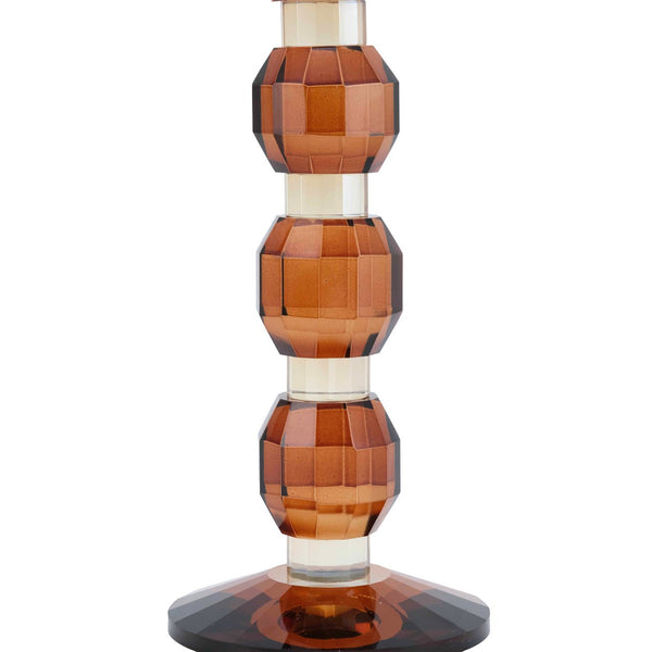 Candle holder Lowan brown small - Canwell Interiors Limited - Richmond