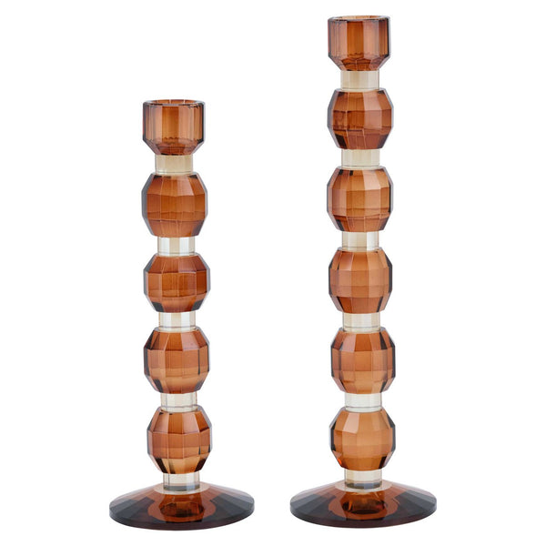 Candle holder Lowan brown small - Canwell Interiors Limited - Richmond