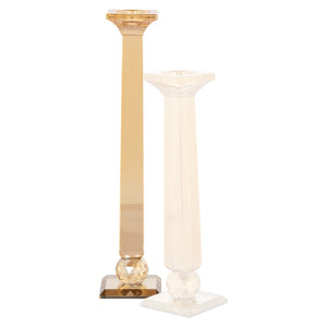 Candle holder Milou amber large - Canwell Interiors Limited - Richmond