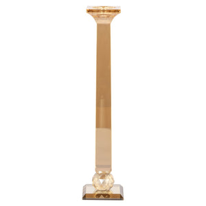 Candle holder Milou amber large - Canwell Interiors Limited - Richmond