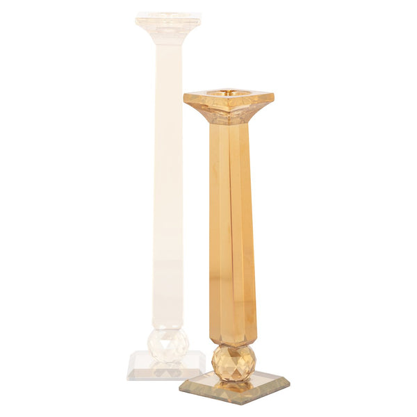 Candle holder Milou amber small - Canwell Interiors Limited - Richmond