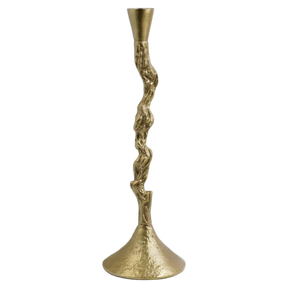 Candle holder Mona brass antique - Canwell Interiors Limited - Richmond