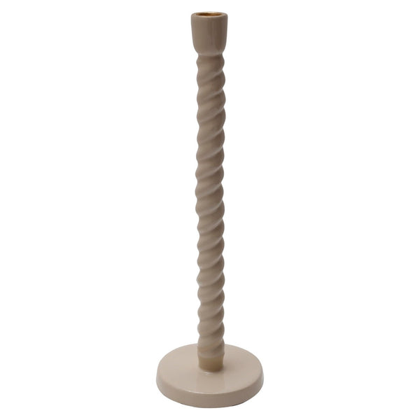 Candle holder Nena tapioca large - Canwell Interiors Limited - Richmond