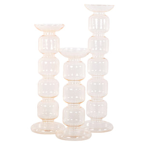 Candle holder Rabia amber large - Canwell Interiors Limited - Richmond