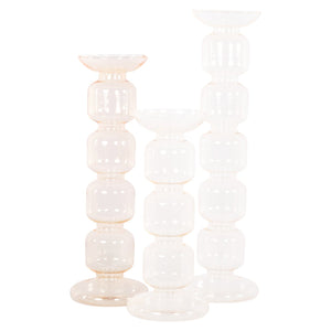 Candle holder Rabia amber medium - Canwell Interiors Limited - Richmond