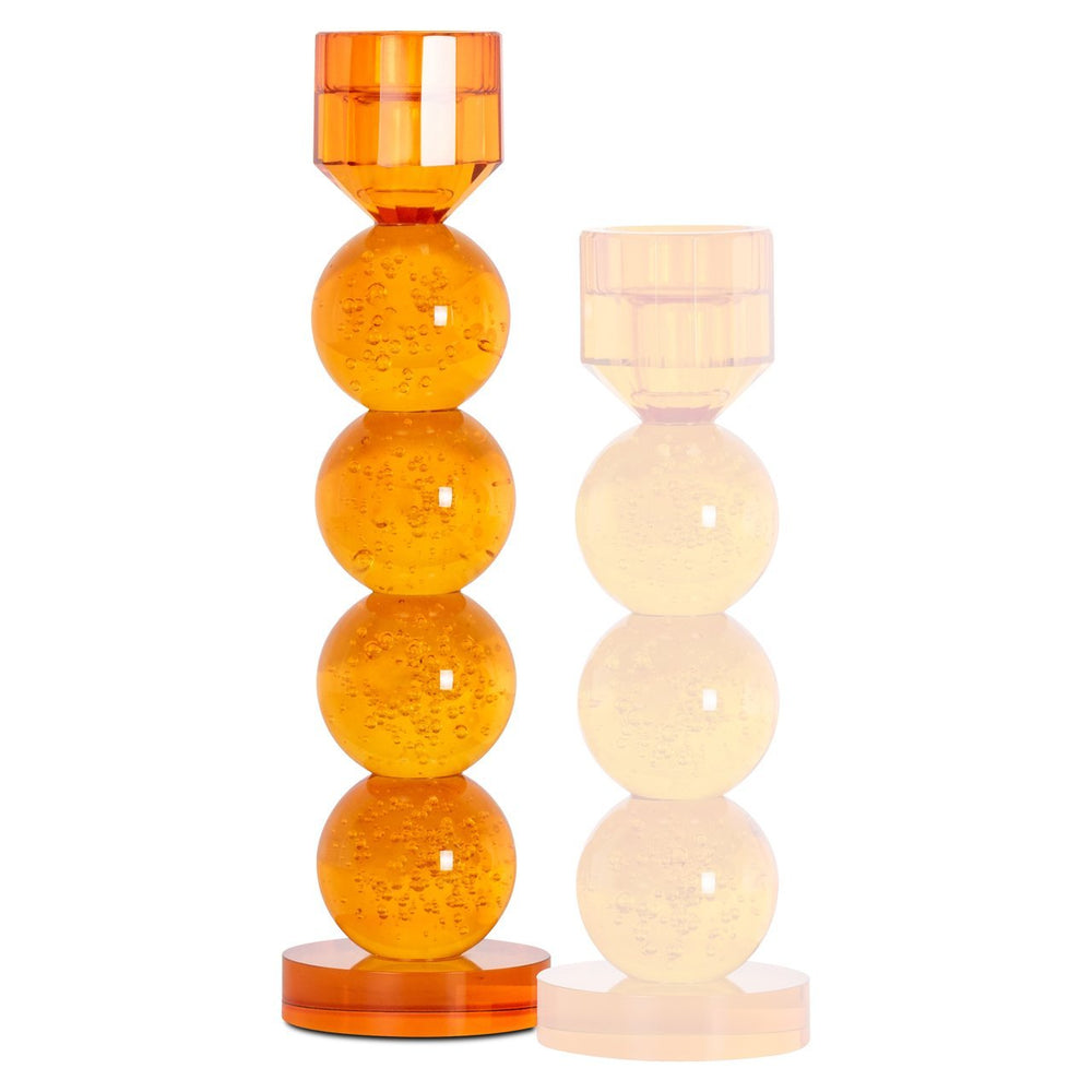 Candle holder Raylan orange large - Canwell Interiors Limited - Richmond