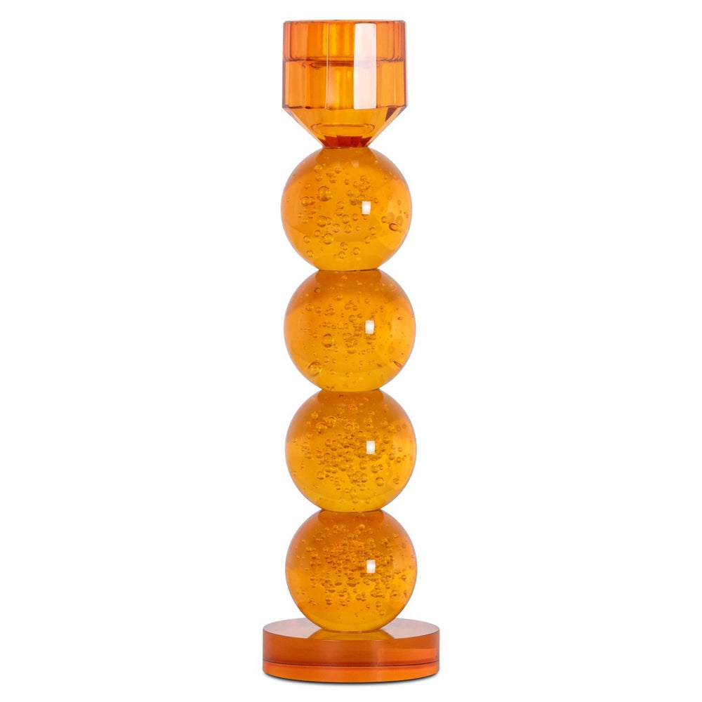 Candle holder Raylan orange large - Canwell Interiors Limited - Richmond