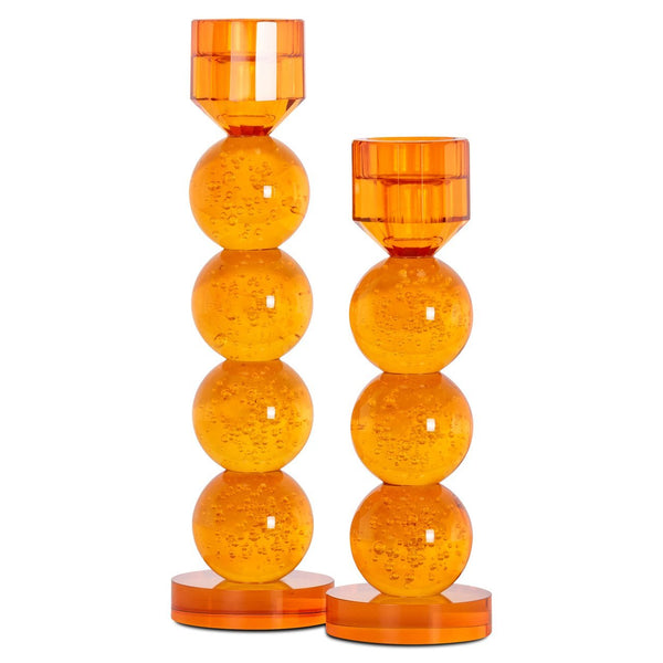 Candle holder Raylan orange small - Canwell Interiors Limited - Richmond