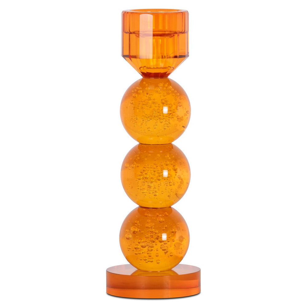 Candle holder Raylan orange small - Canwell Interiors Limited - Richmond