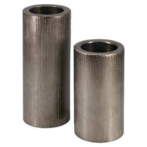 Candle holder Rio brass antique large - Canwell Interiors Limited - Richmond