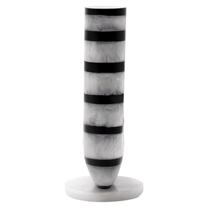 Candle holder River black/white - Canwell Interiors Limited - Richmond