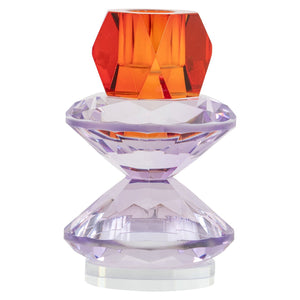 Candle holder Yalena purple small - Canwell Interiors Limited - Richmond
