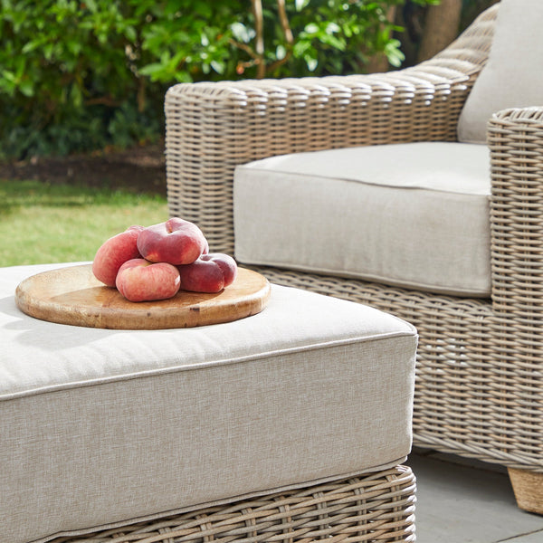 Capri Collection Outdoor Footstool - Canwell Interiors Limited - Hills