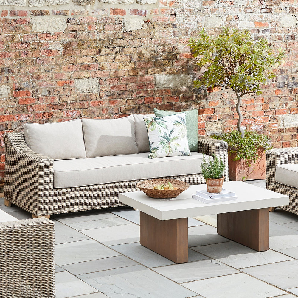 Capri Collection Outdoor Three Seater Sofa - Canwell Interiors Limited - Hills