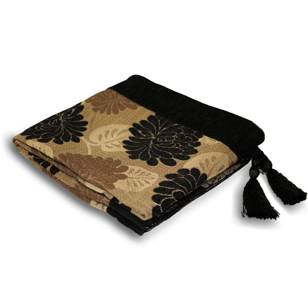 Caprice Throw 145x180 Blk - Canwell Interiors Limited - Riva