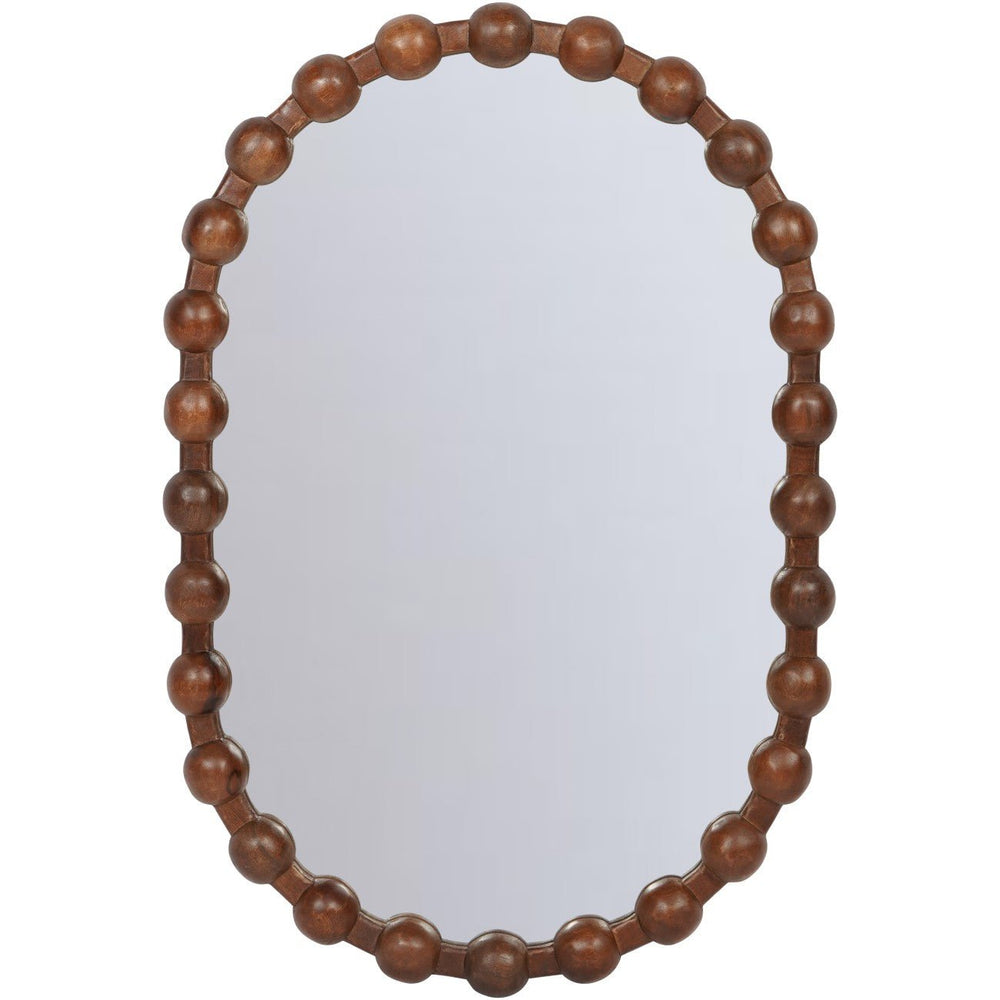 Carmel Oval Wooden Carved Mirror - XShowhome Limited - Libra