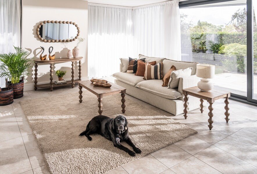 Carob Oval Mirror - Greywash - XShowhome Limited - XShowhome