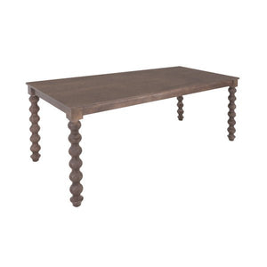 Carob Rectangular Dining Table Greywash - 200cm - XShowhome Limited - XShowhome