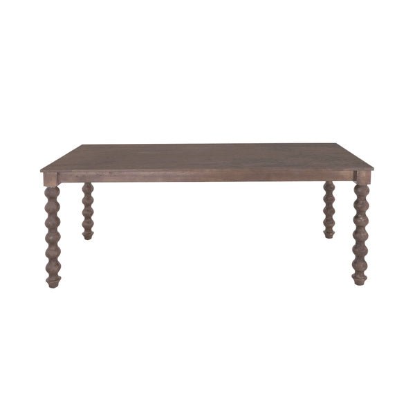 Carob Rectangular Dining Table Greywash - 200cm - XShowhome Limited - XShowhome