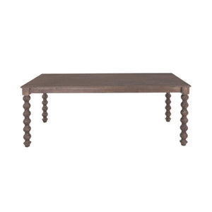 Carob Rectangular Dining Table Greywash - 200cm - XShowhome Limited - XShowhome