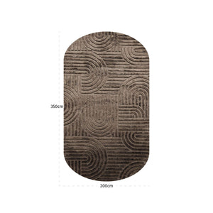 Carpet Liff Dark Brown 200x350 - XShowhome Limited - Richmond