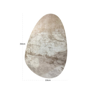 Carpet Mats Beige Pebble 230x350 - XShowhome Limited - Richmond