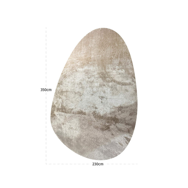 Carpet Mats Beige Pebble 230x350 - XShowhome Limited - Richmond