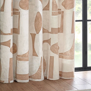 Carro 117x137 Eyelet Curtains Clay - Canwell Interiors Limited - Riva