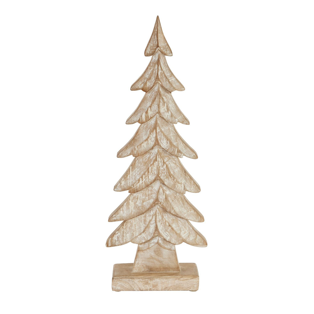 Carved Wood Large Christmas Tree - XShowhome Limited - Hills