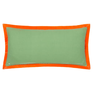Casa 30x60 Feather Filled Cushion Peridot/orange - Canwell Interiors Limited - Riva