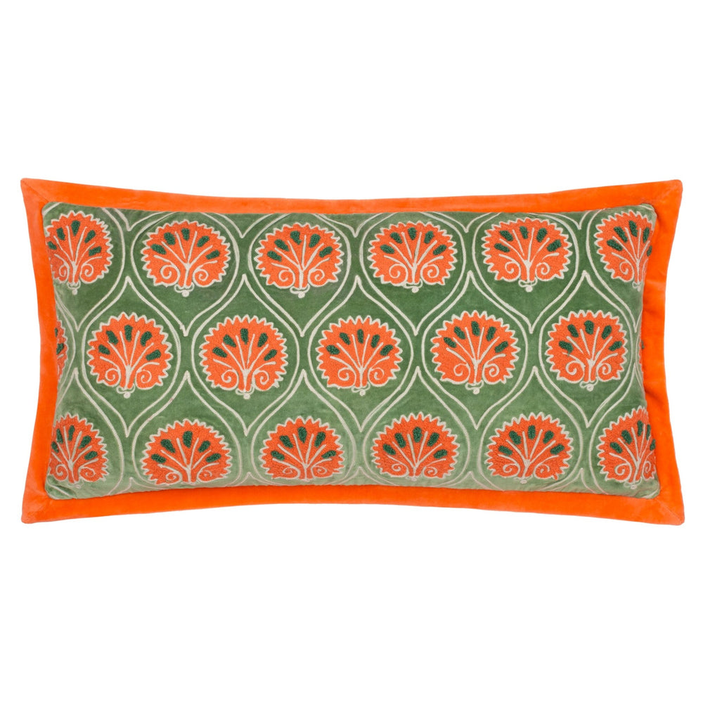 Casa 30x60 Feather Filled Cushion Peridot/orange - Canwell Interiors Limited - Riva